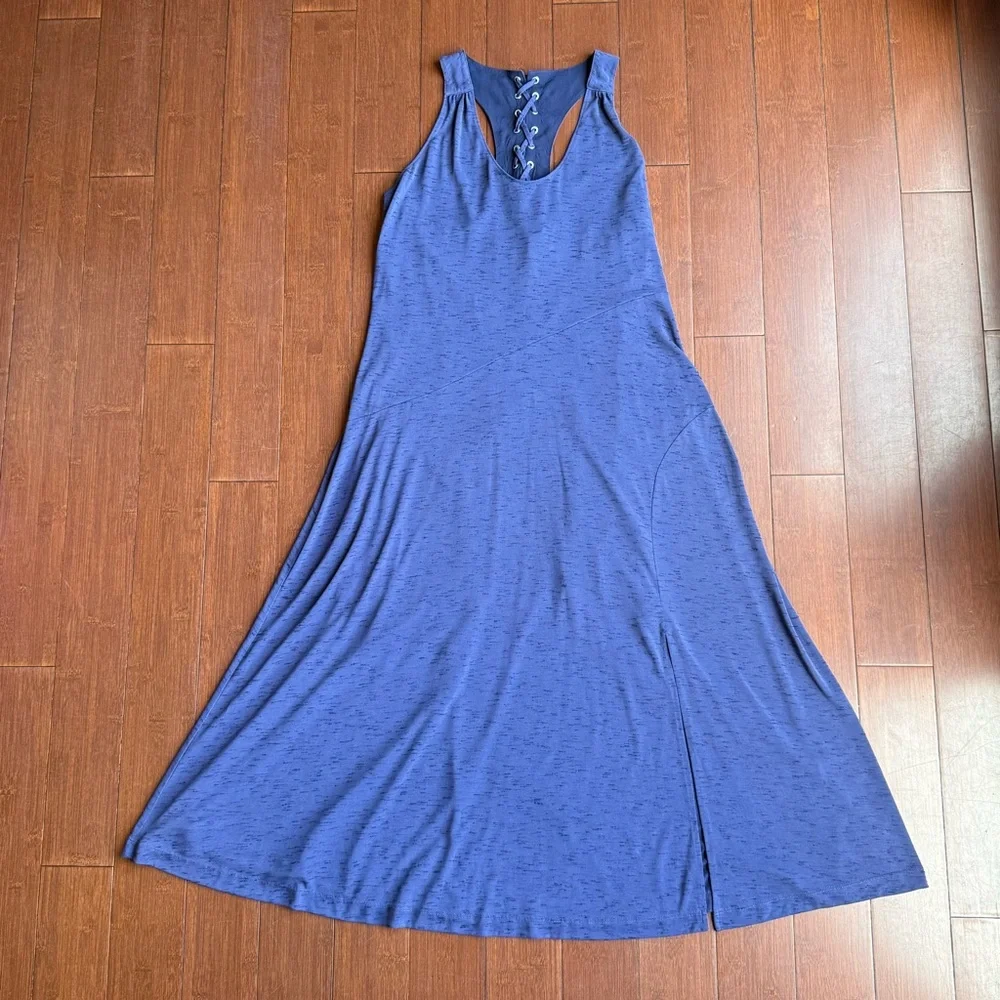 Anthropology Brand Maeve Blue Sleeveless Dress